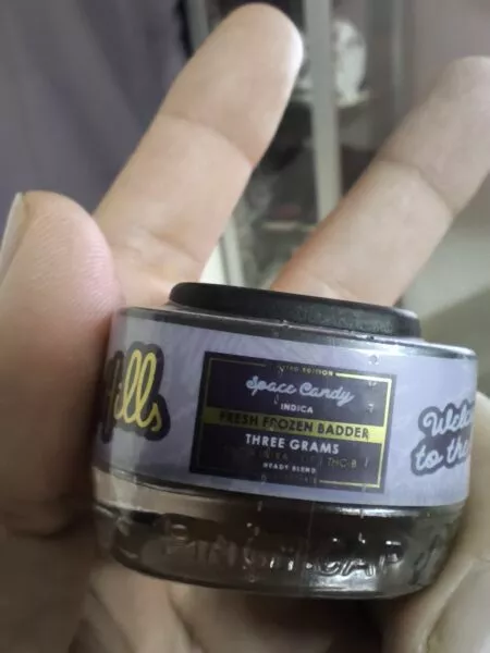 hidden hills | extracto para dabs fresh frozen | badder | thca, d9 y thcb | 3 gr