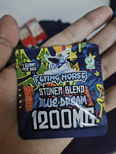 fliynghorse | gomitas infusionadas con thcp + thc a + hhc + delta 8 + delta 9 | 1200 mg | 1 pieza