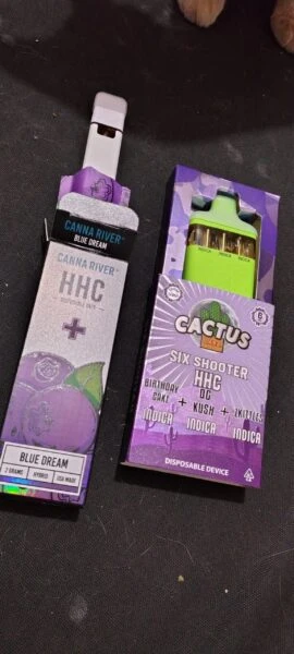 cactus labs | vape desechable 3 sabores en 1 | six shooter | hhc | 6 gramos
