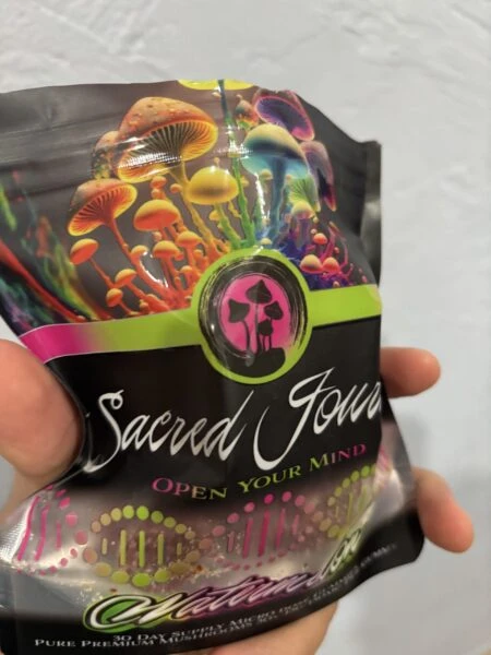 gomitas de hongos mágicos | sacred journey | 30 piezas | 150 mg