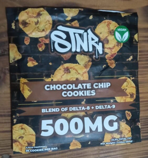 stnr | cookies | deliciosas galletas | delta 8 + delta 9 | 500mg