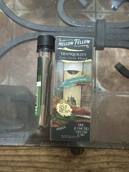 vape desechable | mellow fellow | live resin | 2 gr | calidad premium