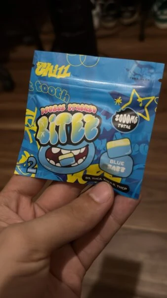 bitez gummies | delicioso chicloso | diferentes mezclas y sabores | 2000 mg | alta potencia | 2 piezas