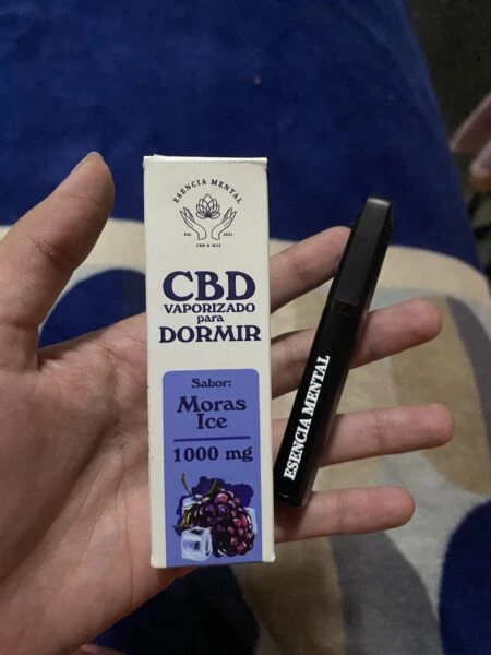 vape desechable de cbd para dormir | melatonina | esencia mental | 1000mg | 1 ml