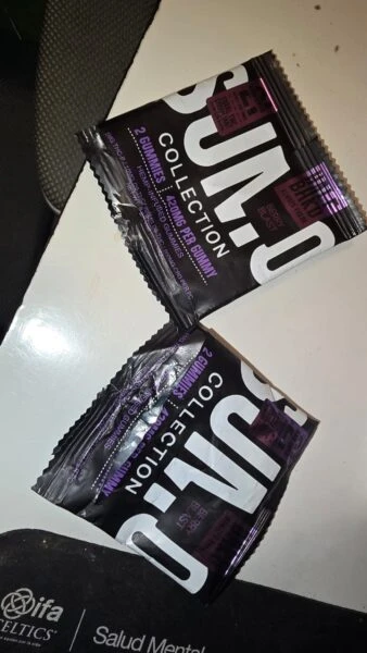 gomitas sumo half bak’d | thc p + delta 9 + delta 8 + cbd | alta potencia | 2 piezas | 450 mg