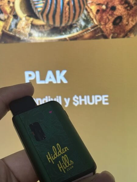 hidden hills | vape desechable hhc 3000 mg | 3 ml | pluma de wax