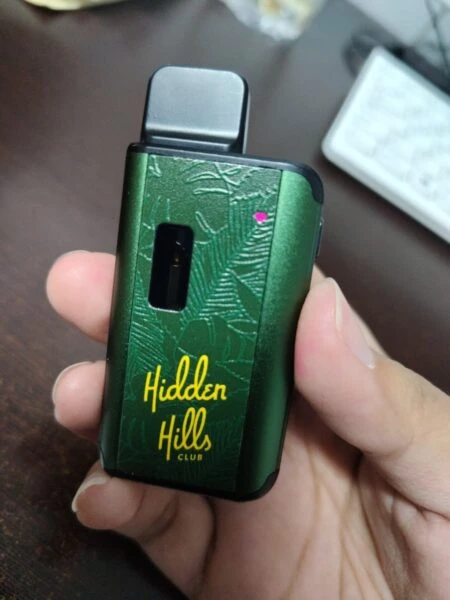 hidden hills | vape desechable hhc 3000 mg | 3 ml | pluma de wax