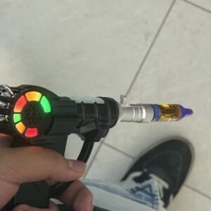raygun penjamin | batería con luces y sonido | para cartuchos