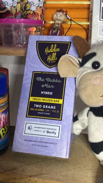 hidden hills | vape desechable | heady blend | thc a ultra + d9 + thc b | 2 g