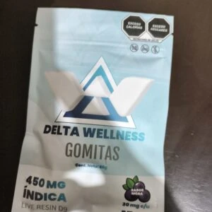 delta wellness | gomitas live resin | delta 9 | 450 mg | 15 pz