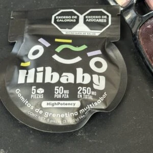 dongum hibaby | gomitas hhc 50 mg/pza | 5 piezas