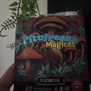 pitufresas mágicas / psicodélicas / mezcla de hongos / delta 9 / 8 gomitas / 15m g / 120 mg