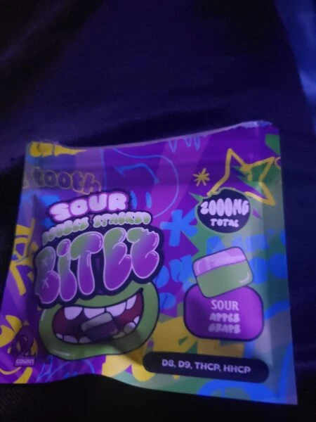 bitez gummies | delicioso chicloso | diferentes mezclas y sabores | 2000 mg | alta potencia | 2 piezas