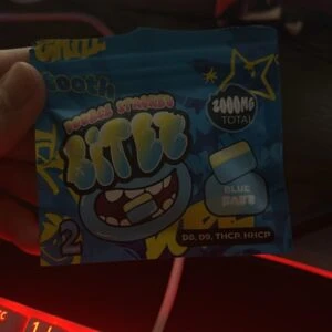 bitez gummies | delicioso chicloso | diferentes mezclas y sabores | 2000 mg | alta potencia | 2 piezas