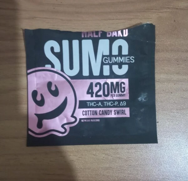 gomitas sumo | thc a, thc p, delta 8 | alta potencia | 2 piezas | 450 mg