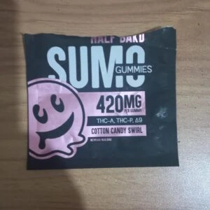 gomitas sumo | thc a, thc p, delta 8 | alta potencia | 2 piezas | 450 mg