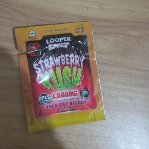 looper | gomitas de thca live badder | delta 9 + hhc + delta 8 | 1000 mg | 2 piezas | alta potencia