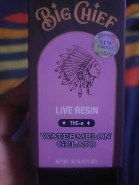 vape desechable big chief | thca live resin | 3 gr | 3 ml | pluma de wax