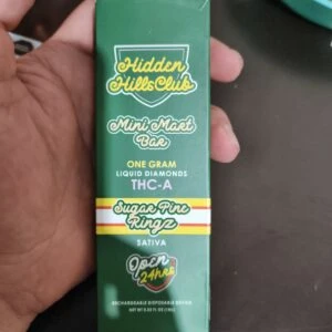 vape desechable | hidden hills mini mart bar | thca + liquid diamonds | 1 gr | calidad premium