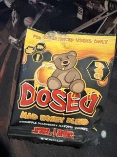 gomitas exodus dosed mad honey blend | 2200 mg | alta potencia