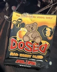 gomitas exodus dosed mad honey blend | 2200 mg | alta potencia