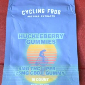 cycling frog | gomitas delta 9 thc 5 mg + cbd 25 mg