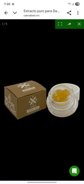 extracto puro para dabs nyb labs | thca live resin | 2.5 gr