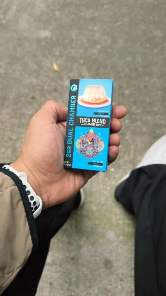 cookies | vape desechable dual | hhc 2000 mg | 2ml | pluma de wax 2 sabores en 1