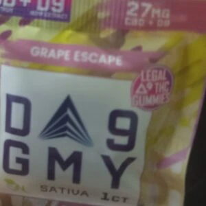gmy | gomitas de cbd full spectrum + delta9 thc | 27 mg | 1 pieza