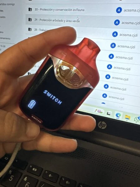 boutiq | vape desechable switch v4 liquid diamond dual | dos sabores en 1 | 2000 ml | pluma de wax