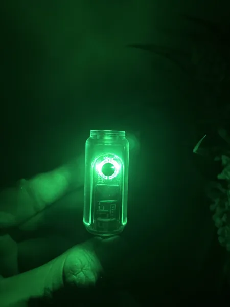 elf canndy mini | batería recargable para cartucho | rosca 510 | 500 mah