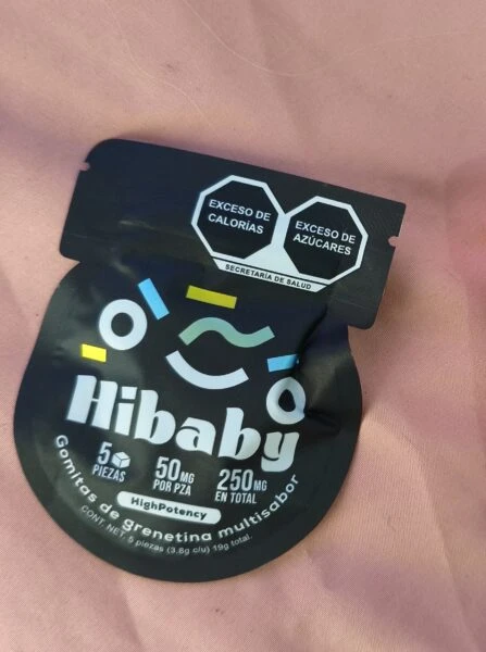 dongum hibaby | gomitas hhc 50 mg/pza | 5 piezas