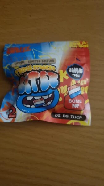 bitez gummies | delicioso chicloso | diferentes mezclas y sabores | 2000 mg | alta potencia | 2 piezas