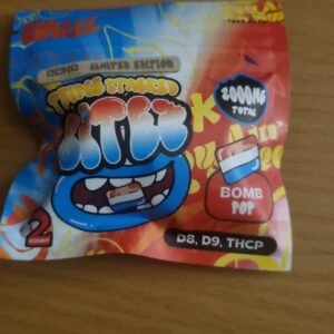 bitez gummies | delicioso chicloso | diferentes mezclas y sabores | 2000 mg | alta potencia | 2 piezas