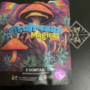 pitufresas mágicas / psicodélicas / mezcla de hongos / delta 9 / 8 gomitas / 15m g / 120 mg
