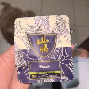 gomitas hidden hills | mezcla embriagadora | fresh frozen bricks | thc a ultra, thc b y d9 | 1000 mg | 2 piezas