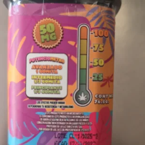 california leaf | gomitas paradise | delta 9 thc | 15 o 30 piezas