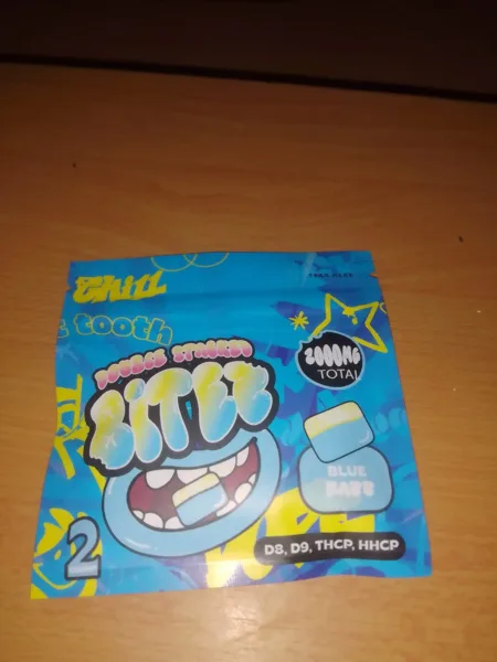 bitez gummies | delicioso chicloso | diferentes mezclas y sabores | 2000 mg | alta potencia | 2 piezas