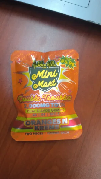 gomitas hidden hills 2,000mg | d9 thc p d8 | dual flavor 2pzs