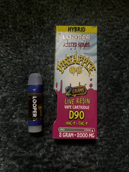 cartucho de wax 2g | looper melted series live resin | hhc, hhc o, thc a, thc p, thcp o, thc h, thc b, thc jd, d8, d11, | 2gr
