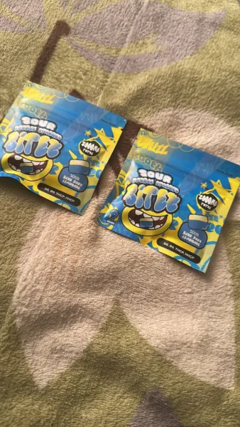 bitez gummies | delicioso chicloso | diferentes mezclas y sabores | 2000 mg | alta potencia | 2 piezas