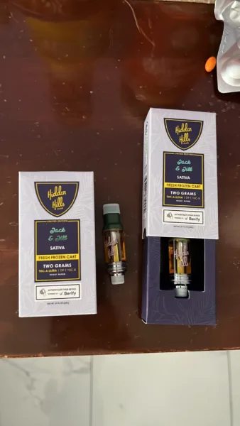 cartucho | hidden hills fresh frozen | thcb, thca ultra y d9 | 2 gr | calidad premium