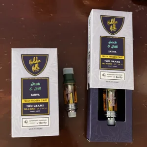 cartucho | hidden hills fresh frozen | thcb, thca ultra y d9 | 2 gr | calidad premium