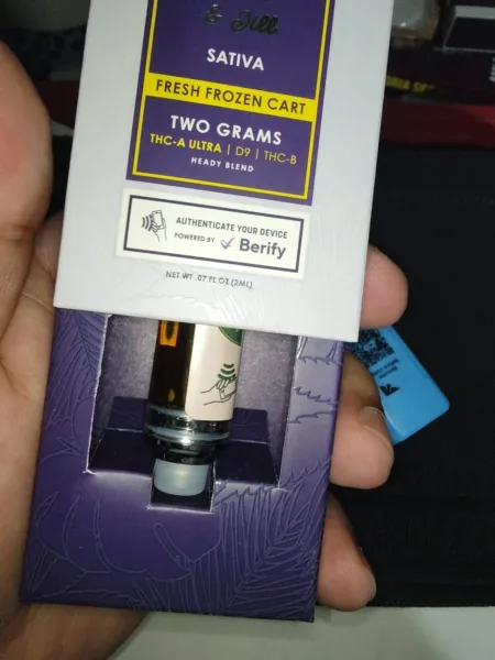 cartucho | hidden hills fresh frozen | thcb, thca ultra y d9 | 2 gr | calidad premium