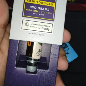 cartucho | hidden hills fresh frozen | thcb, thca ultra y d9 | 2 gr | calidad premium