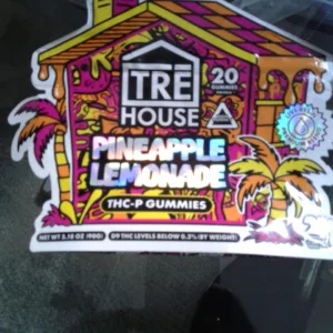 tre house | gomitas | delta 8 hhc y thc p 700mg | 20 piezas | pineapple lemonade