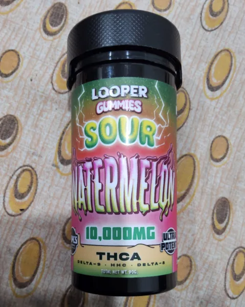 looper | gomitas de thc a | bote con 20 pz | 10,000 mg| extra potentes