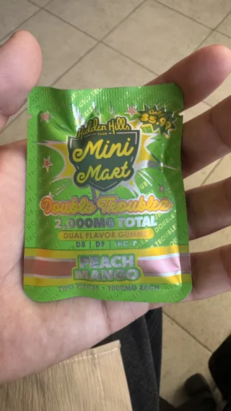 gomitas hidden hills | d9 thc p d8 | dual flavor | 2pz | 2 mg