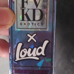 fvkd x loud | extracto recargable de dispositivo thc a rosing | 3.5 ml