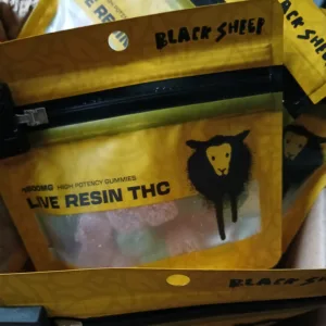 black sheep | gomitas strawberry mojito delta 9 thc 1500 mg | 30 piezas